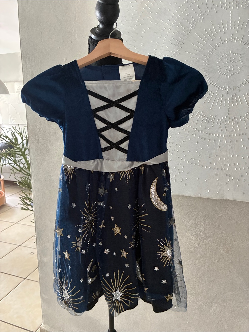 Magician Navy Moon & Stars Costume Dress by